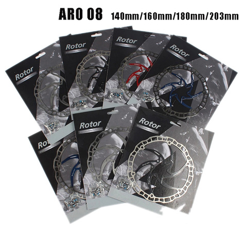 ASHIMA ARO 08 Brake Disc Rotor ultralight 85g MTB bike stainless steel 140mm/160mm/180mm /203mm 6-bolts ► Photo 1/5