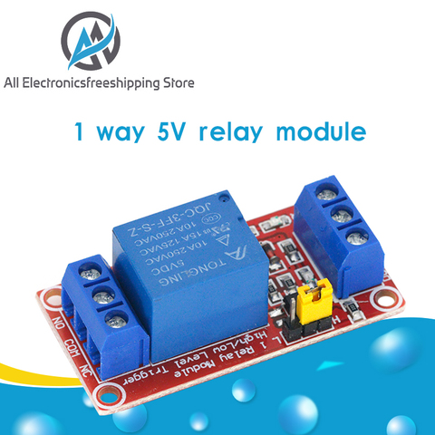 5V 12V One 1 Channel Relay Module Board Shield with optocoupler Support High and Low Level Trigger ► Photo 1/6