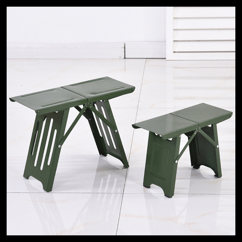 Mini Steel Portable Folding Camping Stool Chair for Outdoor