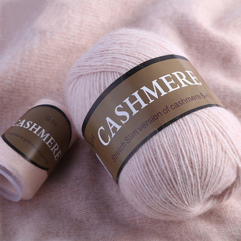 50+20g/SET 100% Cashmere Mongolian Soft Cashmere Line Hand-knitted Wool Cashmere Crochet Yarn for Knitting Sweater Scarf ► Photo 1/6