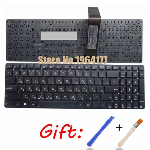 Russian Laptop Keyboard for ASUS K55V K55 K55A K55VD K55VJ K55VM K55VS A55 A55V A55XI A55DE A55DR R500v R700V RU ► Photo 1/2