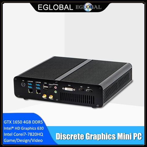 8th Gen Mini PC Intel Core i5 8250U Celeron 3867U M.2 V200 NUC Windows 10 Pro Game Computer USB-C HDMI DP AC WiFi 4K HTPC TV Box ► Photo 1/6