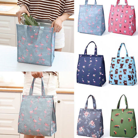 Waterproof Lunch Bags for Women Ladies Girls Adult Portable Insulated Lunch Bag Picnic Bags Tote Cooler Kids School Lunchbox New ► Photo 1/6