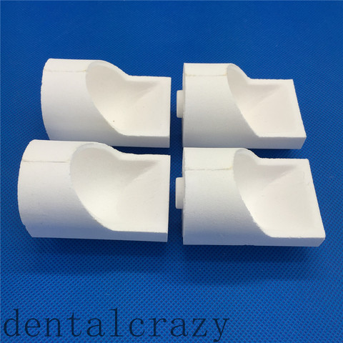 New Dental Lab 4pcs Casting Quartz Crucible Hooded,Quartz Zirconia Centrifugal Casting Crucible Hooded ► Photo 1/6