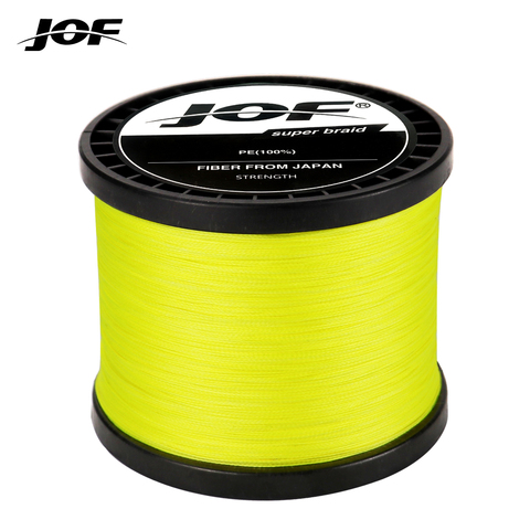 JOF 4 Strands Fishing Line Multifilament 300M 500M 1000M Carp Fishing  Japanese Braided Wire Cord Fishing Accessories Sea ► Photo 1/6