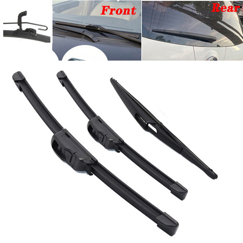 Front & Rear windshield wipers wiper Windscreen Window wipers blades For Nissan Qashqai J11 2013 -2022 ► Photo 1/6