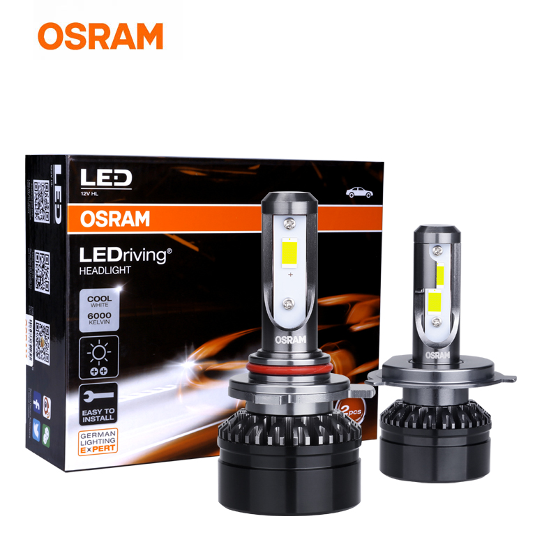 OSRAM Car LED driving Headlight 9012 HIR2 LED H7 H4 HB2 9003 9005 9006 HB4 HB3 H8 6000K White 25W 12V Nebbia Auto Fog Lamps - Price history & Review