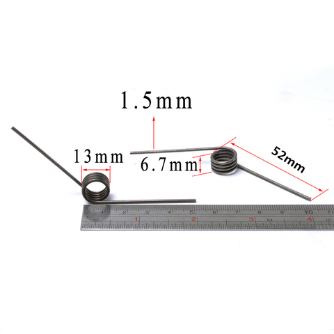 Custom Wholesale 1.5mm Music Wire Torsion Spring For Furniture ► Photo 1/3