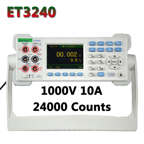 Desktop Multimeter ET3240 Automatic 22000 Counts Digital Multimeter with 3.5 Inch TFT Large Screen High Accuracy Hz Tester ► Photo 1/6