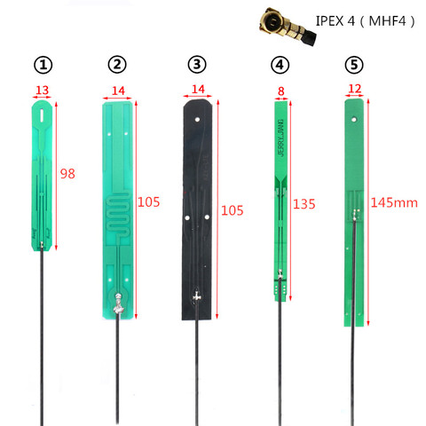 12CM RG1.13 IPEX4 4G LTE PCB Antenna 700-2700MHZ 8dbi MHF4 PCB Antenna IPEX internal PCB Antenna for SIM7920G-M2 SIM7912G-M2 ► Photo 1/5