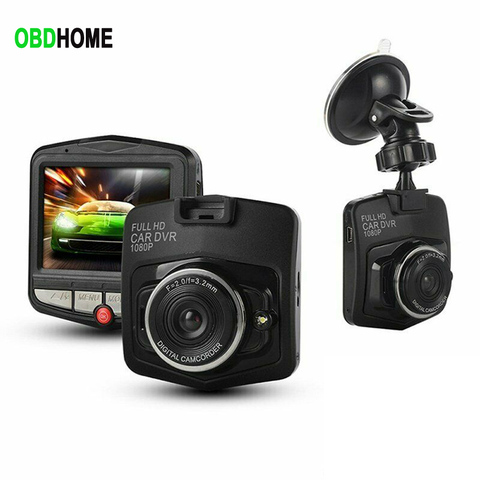 Shield Shape Car DVR Dash Camera 2.4 Inch HD 1080P Driving Recorder Video Night Vision Loop Recording Wide Angle Motion Detector ► Photo 1/6