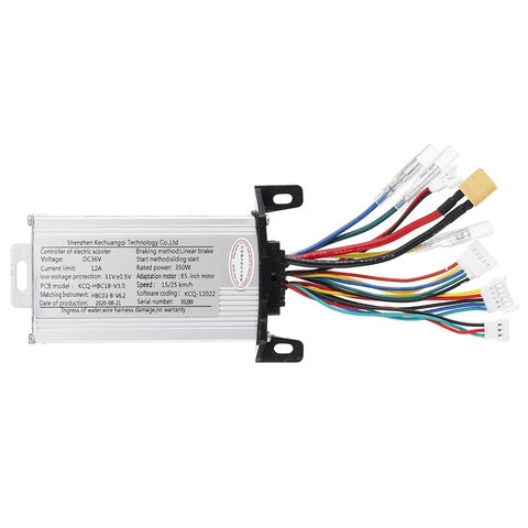 DC 36V 350W Motor Controller Brushless DC Motor Regulator Speed Controller For Xiaomi Electric Bicycle E-bike Scooter ► Photo 1/6