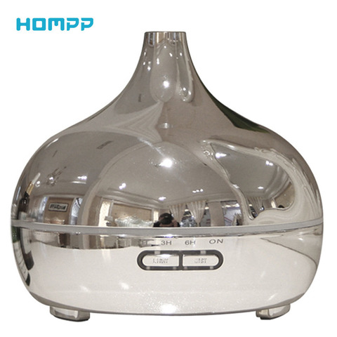 Electroplate Aroma Diffuser Aromatherapy Humidifier 300ml Ultrasonic Oils Humidificador 4 Time for Home Decor Office BPA Free ► Photo 1/6