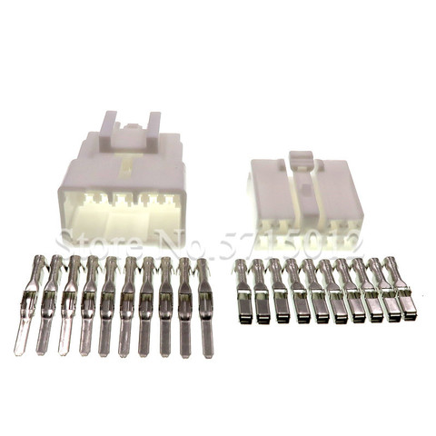 10 Hole MG651056 MG641059 Car Female Male Wire Connector Sockets With Terminals ► Photo 1/6
