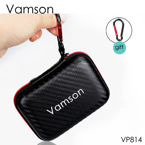 Vamson Accessories for GoPro Hero 9 8 7 6 5 Black Yi 4K Sjcam Camera Case Bag Zippered Box Storage Accessory VP814 ► Photo 1/6