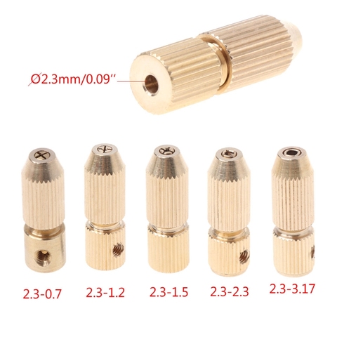 1 Pc 2.3mm 3.17mm Micro Drill Clamp Fixture Chuck 0.7-3.2mm Electric Motor Shaft ► Photo 1/6