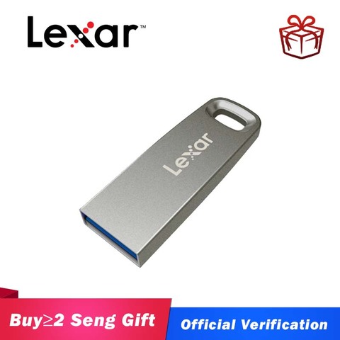 USB 3.0 Lexar M45 USB Flash Drive 128GB 64GB 32GB High Speed 100mb/s Original Metal Pen drive U Stick USB pendrive Memory Stick ► Photo 1/6