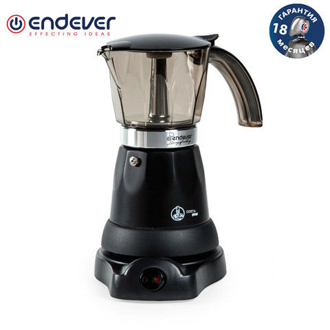 Endever Costa-1020, Geyser electric coffee maker, coffee maker ► Photo 1/6