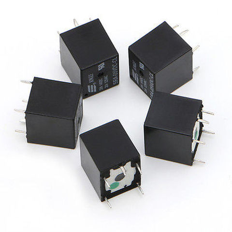 5Pcs SRA-05VDC-CL SRA-12VDC-CL SRA-24VDC-CL DC5V 20A  5 Pins PCB General Purpose Relay 5V 12V 24V ► Photo 1/5