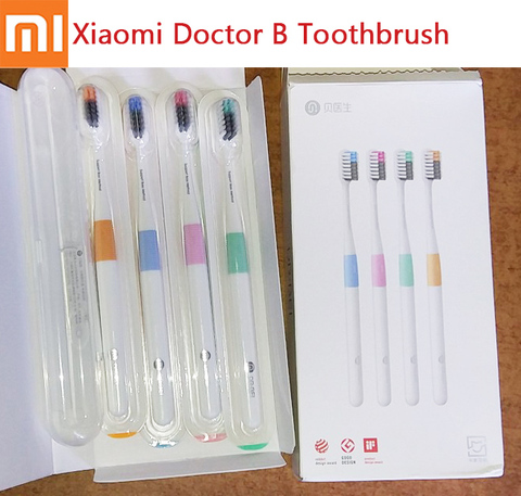 NEW Xiaomi Doctor B Tooth Bass Method Better Brush Wire Including Travel Box B Toothbrush Adult Oral Cleaning Teeth For Couple ► Photo 1/5