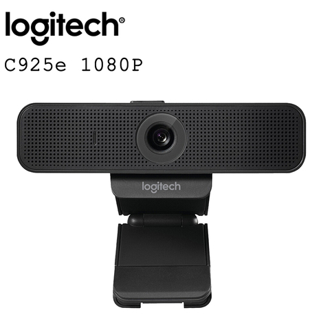 Logitech C925 HD Network Built-in Mic Video BackgroundConference Wide Angle 1080P Full 720P Camera Laptop Video Call Camera CMOS ► Photo 1/6