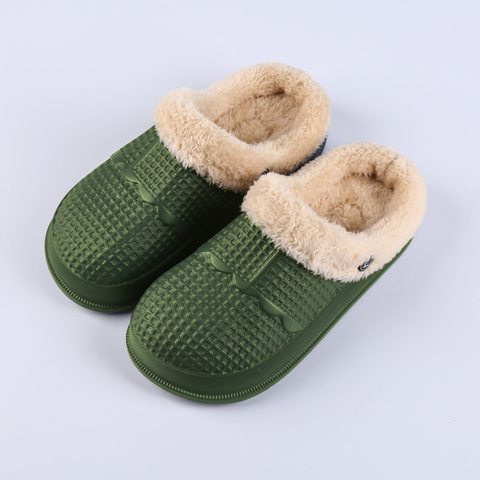 Ltolo Winter Children Kids Boy Mules Warm Clogs Croc Sandals Garden Slippers Causual Indoor  Shoes For Boys EUR31 32 33 34 35 36 ► Photo 1/6