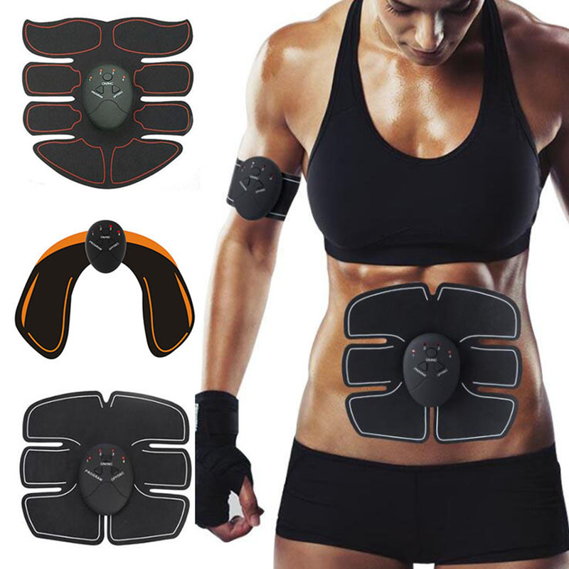 Wireless Muscle Stimulator Trainer Smart Fitness Abdominal Training  Electric Weight Loss Stickers Unisex