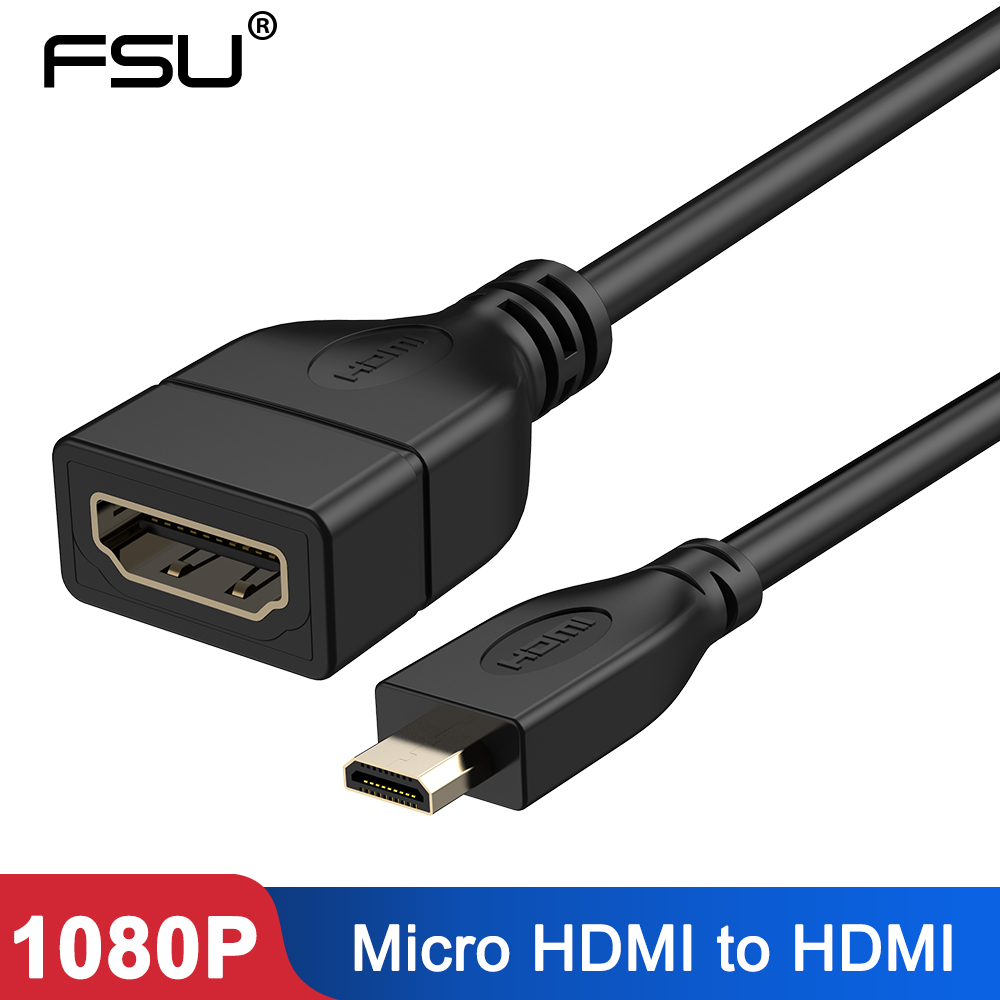 Ugreen Micro HDMI 4K/60Hz 3D Effect Micro Mini HDMI to HDMI Cable Male to  Male For GoPro Sony Projector 1m 1.5m 2m 3m Mini HDMI - Price history &  Review