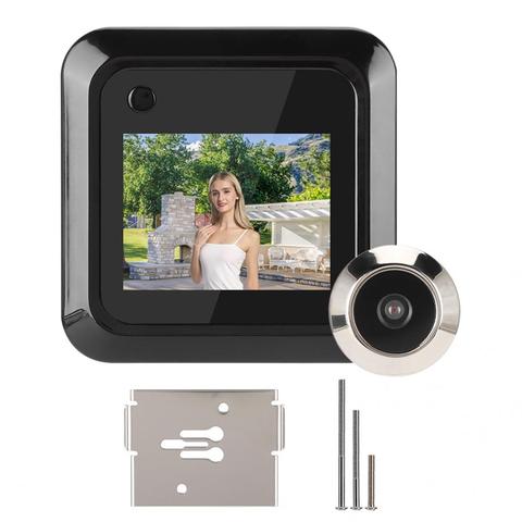 2.4in Smart Door Viewer TFT LCD Screen Display 0.3MP 140 Degrees Wide Angle Camera Photo Recording ► Photo 1/6