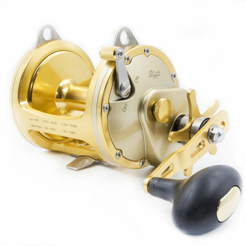 Metal Golden Drum Jig Trolling Fishing Reel Jigging Saltwater Lure Carp Coil  for Sea Boat Baitcasting Reel Angling Sport ACT351 - Price history & Review