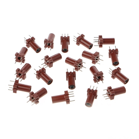 Drop Ship 20 Pcs Adjustable Inductor Shell Skeleton Empty Ferrite Core No Inductor Coil 25-100MHZ ► Photo 1/6