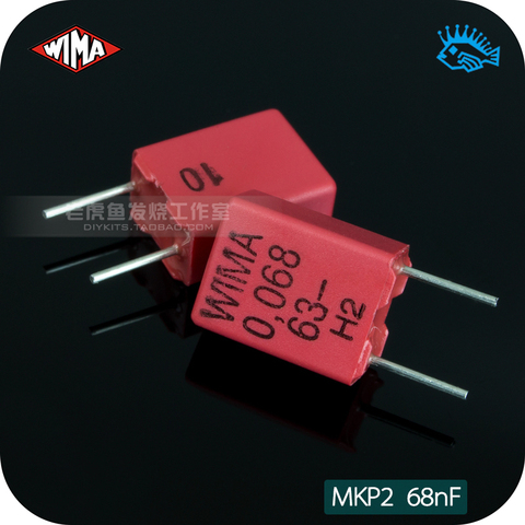 5pcs/50pcs 68nF 0.068uF 683 63V MKP2 series Germany WIMA non-polar film capacitor ► Photo 1/3