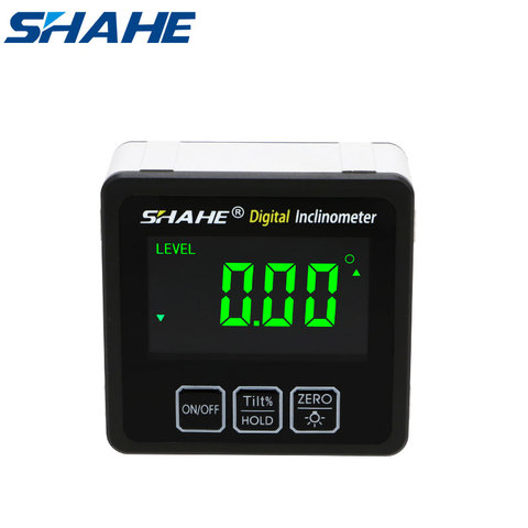 shahe New High Precision Magnetic Digital Inclinometer Level Box Electronic Protractor With Backlight Angle Meter Tools ► Photo 1/6