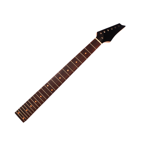 Electric Guitar Neck Maple Head Rosewood Fretboard 24 Fret for IBZ Parts Replacement Black ► Photo 1/6