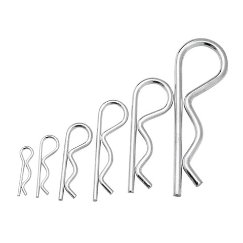 10/20pcs Retaining Split Beta Pins M1.6 M1.8 M2 M2.5 M3 R Clips for Securing Clevis Pins ► Photo 1/5