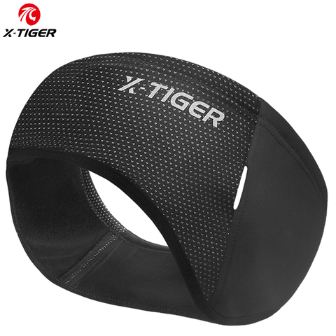 X-TIGER Winter Outdoor Cycling Headwear Sport Sweatband Windproof Cycling Headband Keep Warm Fleece Bike Equipment Ear Warmer ► Photo 1/6