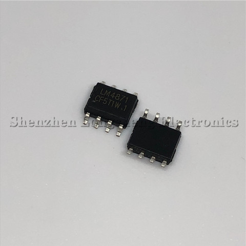 10PCS/LOT NEW LM4871 SOP-8 LM4871MX Amplifier Amplifier IC 3W Power Audio Amplifier Core ► Photo 1/2