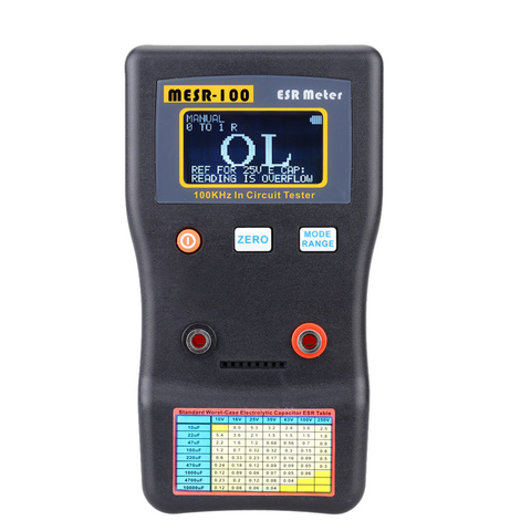 MESR-100 ESR Meter ESR Capacitance Ohm Meter Professional Measuring Capacitance Resistance Capacitor Circuit Tester Multimeter ► Photo 1/6