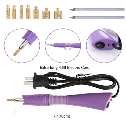 Fast Heated Hotfix Rhinestones EU/US Plue Applicator Iron-on Wand Heat-fix Tool Gun Mixed Size Hot Fix Rhinestones Glass Diamond ► Photo 1/6