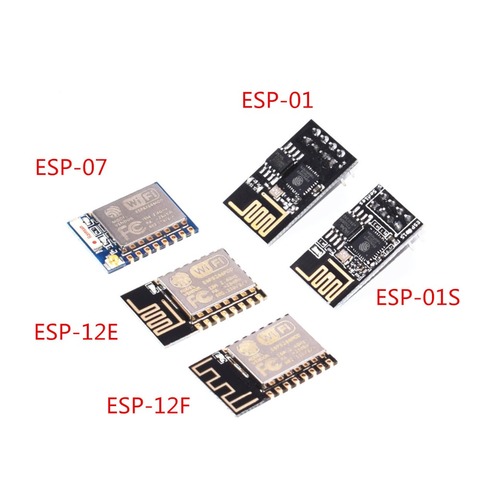10 PCS ESP-8266 ESP8266 serial WIFI wireless transceiver module ESP-01 / ESP-07 /ESP-12E / ESP-12F / ESP-01S / ESP-12S / ESP-07S ► Photo 1/6