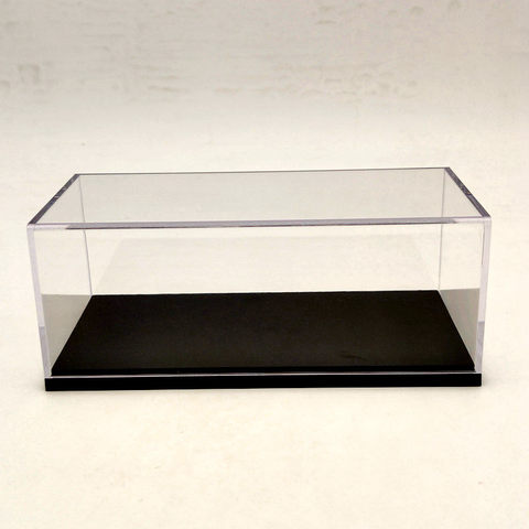 Model Car Acrylic Case Display Box Cover Transparent Dust Proof Whole window 16cm 1:43 1:64 ► Photo 1/6