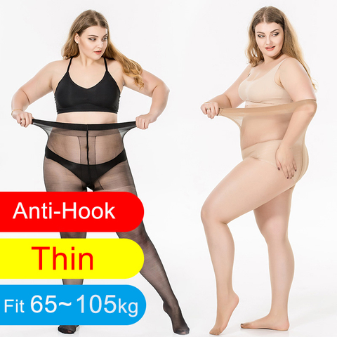 Summer Thin Large Size Tights Anti-hook Tear Resistant Super