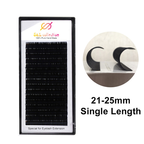 16Rows 8-25mm lashes Faux mink individual eyelash lashes maquiagem cilios for professionals soft mink eyelash extension ► Photo 1/6