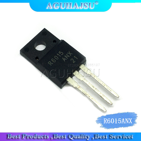 10pcs/lot  R6015 R6015ANX  N-channel field effect transistor 600V15A TO220F liquid crystal plasma tube ► Photo 1/1