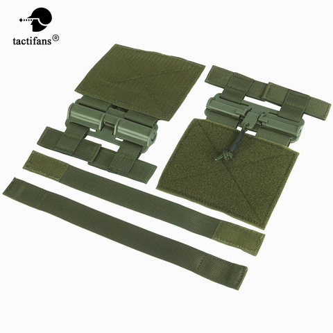 Tactifans Hunting Vest MOLLE Removal Buckle Set Quick Release System Kit For JPC CPC NCP XPC 6094 420 Men Tactical Accessories ► Photo 1/6