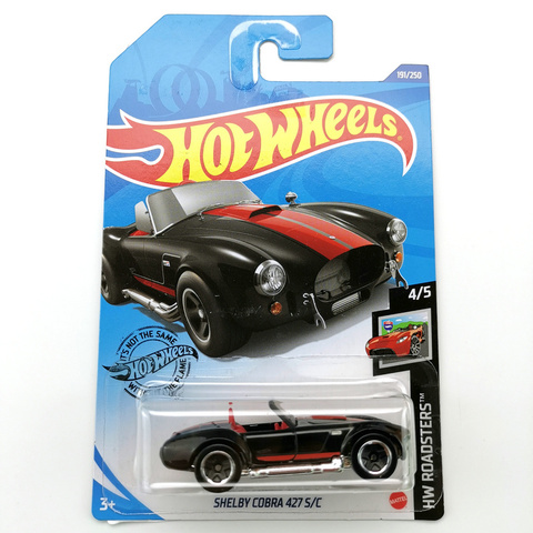 2022-191 Hot Wheels Cars SHELBY COBRA 427 S/C Metal Die-cast Simulation Model 1/64 Cars Toys ► Photo 1/1