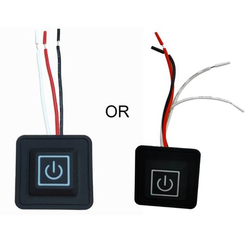 3.7-12V Waterproof Button Switch Heated Vest Pants Temperature Controller Switch E7CB ► Photo 1/6