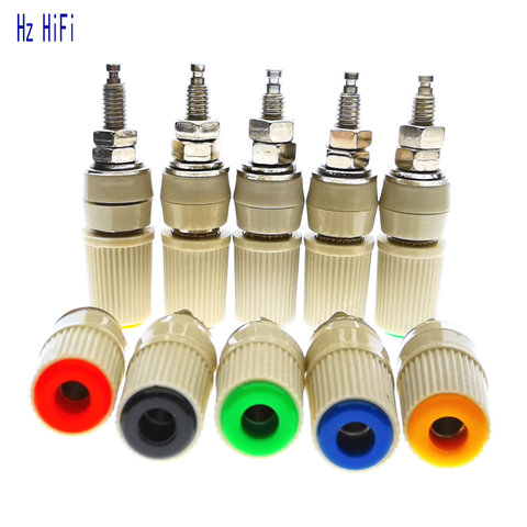 2PCS 30A Connector Amplifier Terminal Binding Post Banana Speaker Plug Jack Adapter Socket ► Photo 1/6