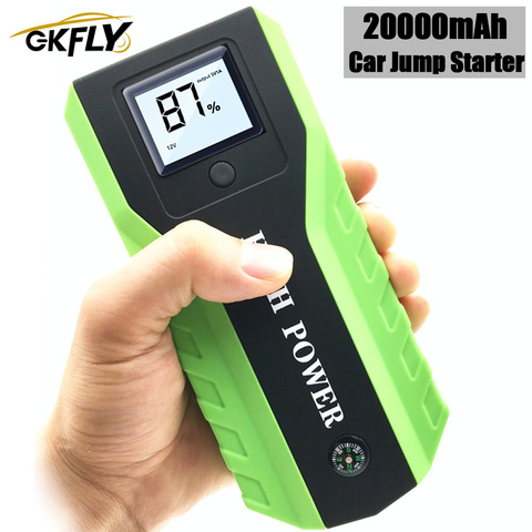 GKFLY Multi-Function 20000mAh 12V Starting Device 1000A Car Jump Starter Power Bank Car Charger For Car Battery Booster Buster ► Photo 1/6