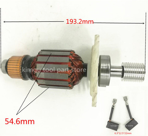 DW718  220-240V Armature  Anchor 391316-01 391316-01SV N030189SV N027083SV Rotor For Dewalt DWS780 DW706 DW716 ► Photo 1/2